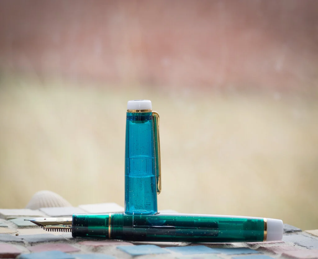 BUNGUBOXオリジナル万年筆Sanctuary Blueサンクチュアリブルー